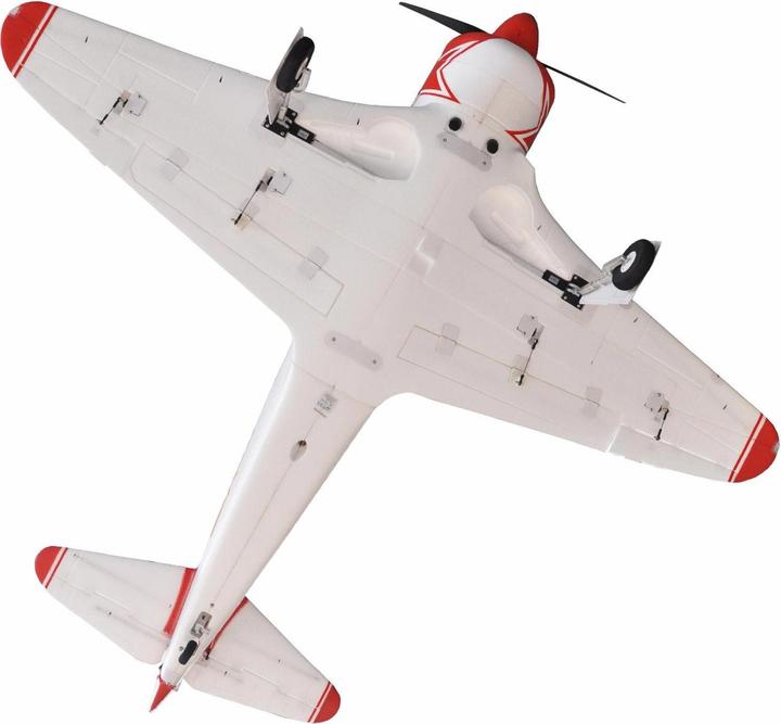 Image du produit Amewi Warbird YAK - 11 1450 mm, rouge/blanc PNP (Oiseau de guerre)