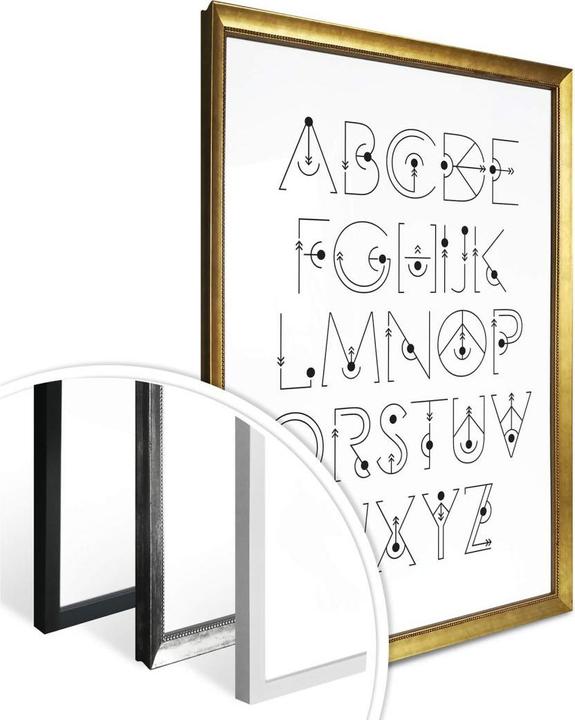 Actual product image Trenddeko Alphabet Gravity (40 x 50 cm)