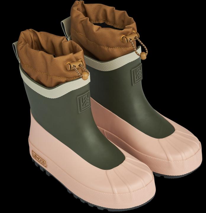 Liewood Isaac Technical Regenstiefel Army Brown Multi Mix