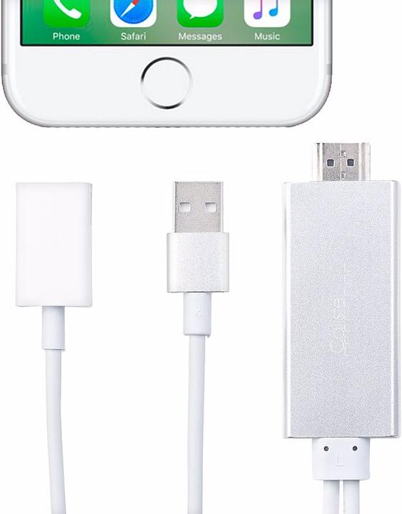 Produktbild Callstel HDMI-Adapter für iPhone & iPad (3 m, HDMI)