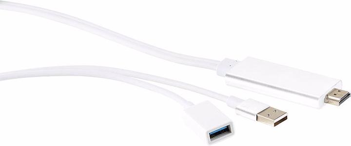 Produktbild Callstel HDMI-Adapter für iPhone & iPad (3 m, HDMI)