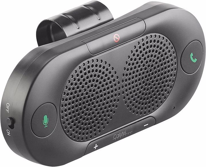 Produktbild Callstel Stereo-Kfz-Freisprecher mit Bluetooth (Siri- und Google-kompatibel) (18 h, Akkubetrieb)