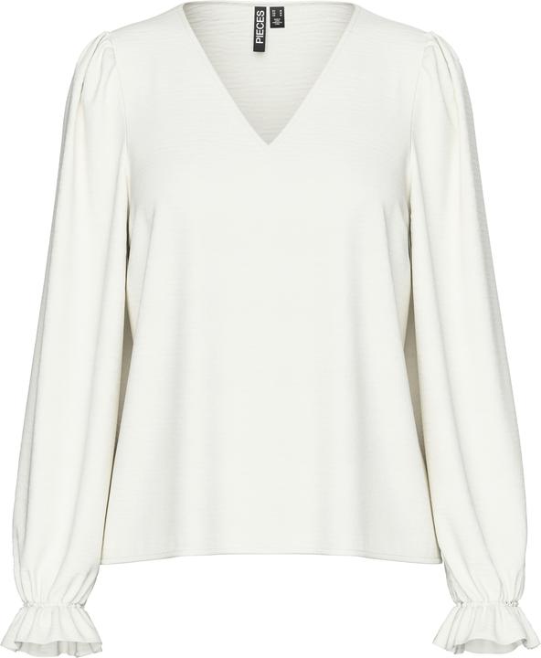 Produktbild Pieces Pctiffany Ls V-Neck Top Noos Bc (L)
