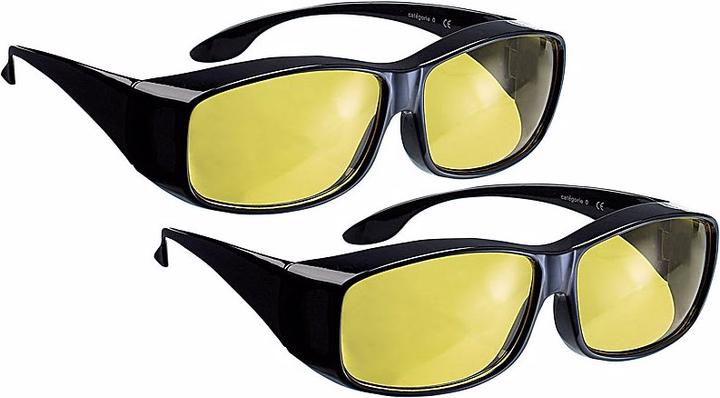 Image du produit Pearl Jeu de 2 lunettes de protection "Vision de nuit" pour porteurs de lunettes de vue