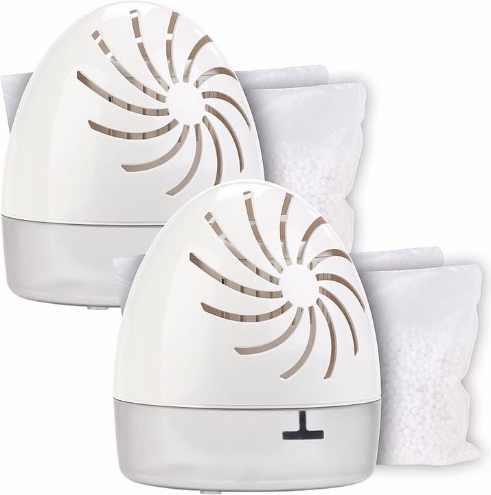 Actual product image Sichler Set of 2 room dehumidifier incl. 2 granulate packs (10 m², 0.10 l/24h)