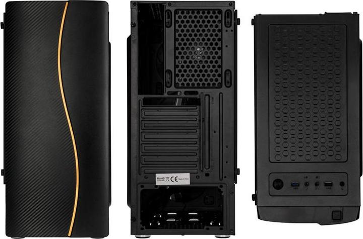 Actual product image Kolink Inspire K5 ARGB Midi Tower - black Window (ATX)