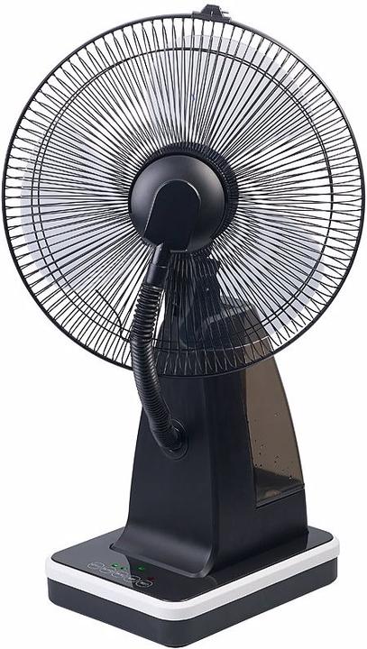 Sichler Ventilateur de table avec nébuliseur ultrasonique et télécommande (65 dB)