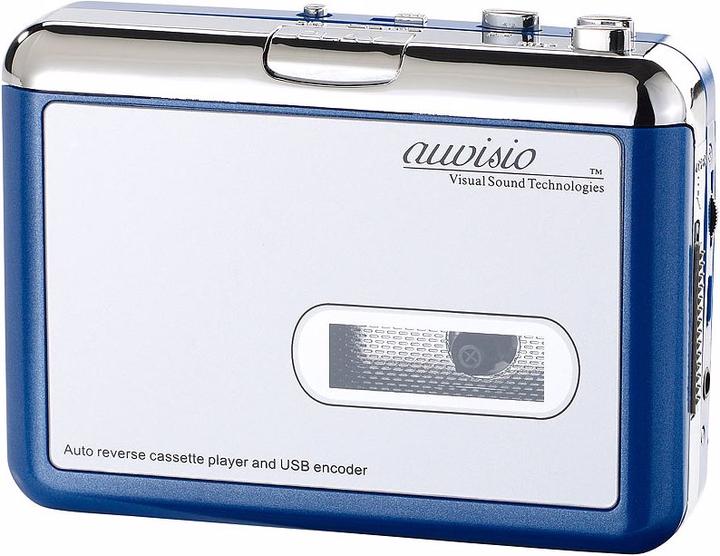 Image du produit Auvisio Lecteur de cassettes USB avec logiciel
