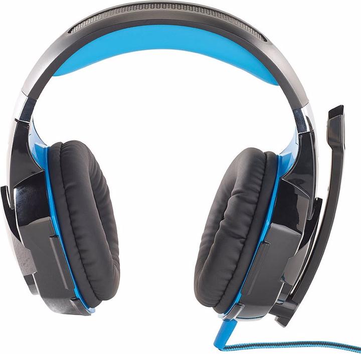 Produktbild Mod-it Beleuchtetes Gaming-Headset mit Kabelfernbedienung & Mikrofon-Schalter (Kabelgebunden)