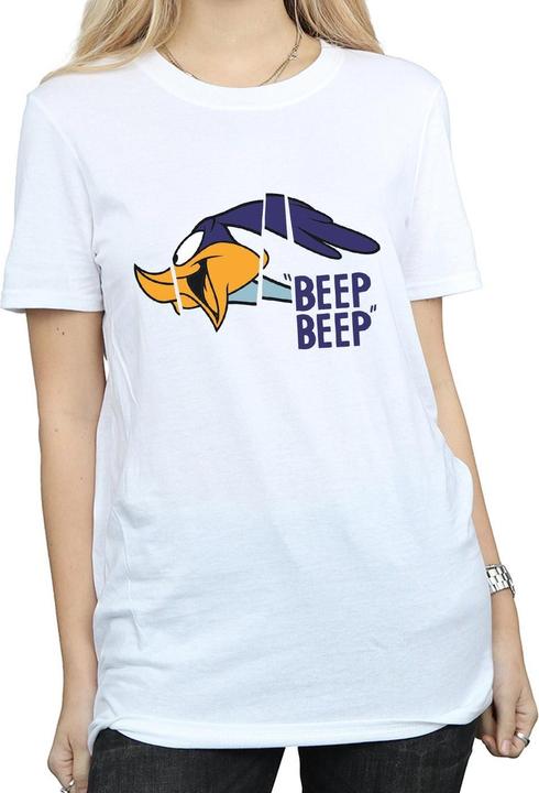 Immagine prodotto Looney Tunes Beep Beep Road Runner - Maglietta boyfriend in cotone (XL)