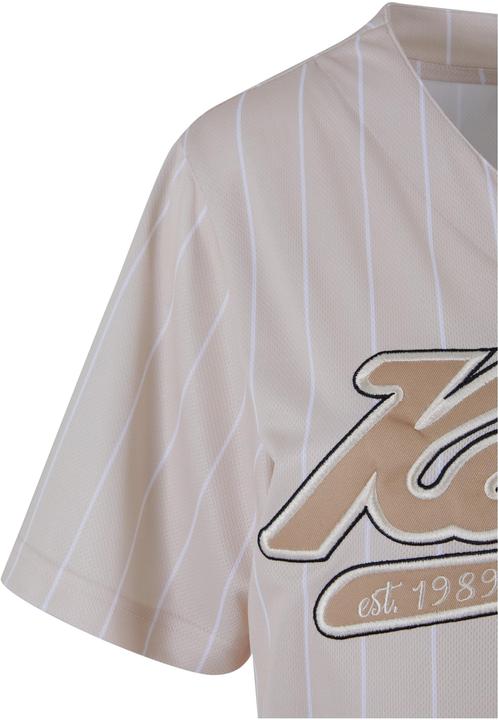 Immagine prodotto Karl Kani KW233-035-1 KK Varsity Pinstripe Baseball Shirt (XS)