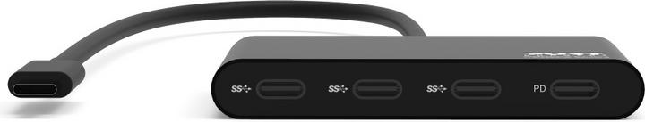 Image du produit Port Designs USB HUB TYPE C - 4 PORTS TYPE C - PD 100W (USB-C, 5 Ports)