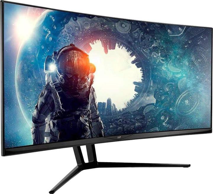 Produktbild Monoprice Zero-G, 88,90 cm (35 Zoll) Curved, 100Hz, FreeSync, VA - DP, HDMI (3440 x 1440 Pixel, 35")