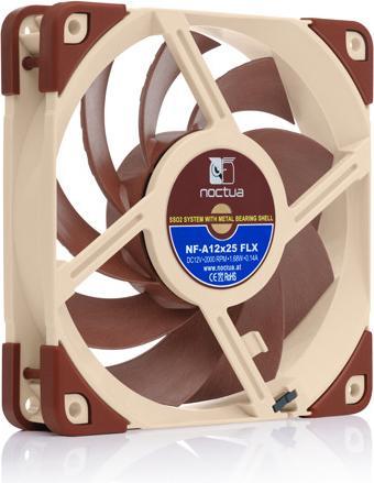Actual product image Noctua NF-A12x25 FLX fan (120 mm, 1 x)