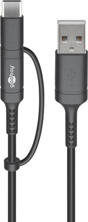 Image du produit Goobay Câble de charge et de synchronisation (1 m, USB 2.0)