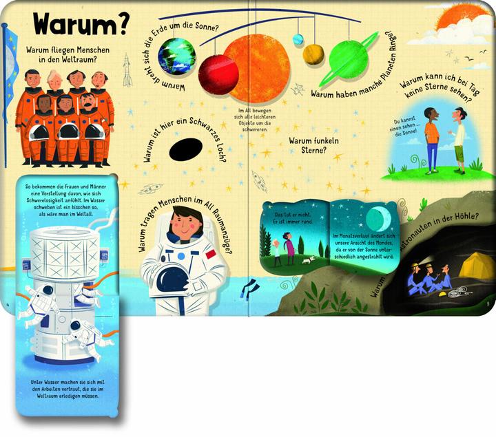 Image du produit Wie geht man im Weltall aufs Klo? (Allemand, Katie Daynes, Peter Donnelly, 2022)