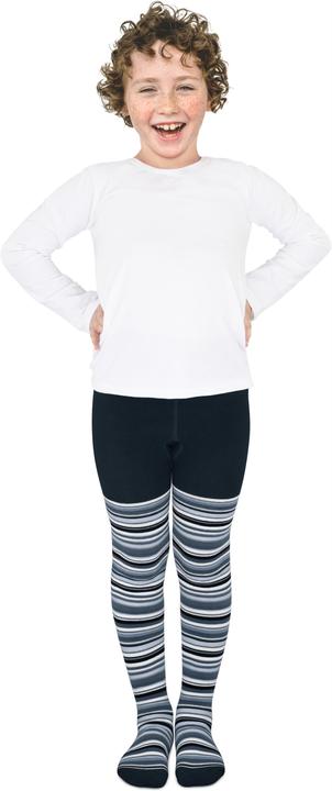 Actual product image Normani Children's striped thermal tights (122/128)