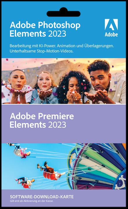 Adobe Photoshop & Premiere Elements 2023 (1 User, unbegrenzt)