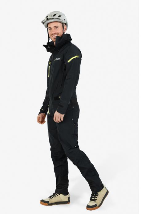 Actual product image dirtlej Dirtsuit Core Edition v.6, graphite/lemon, S (S)