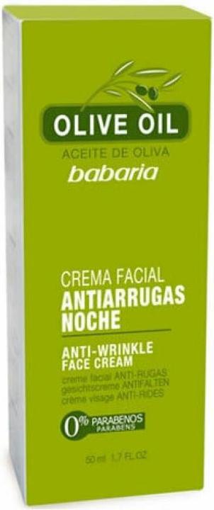 Actual product image NIVEA Babaria Anti-Wrinkles Face Cream with Olive Oil 50ml (50 ml)