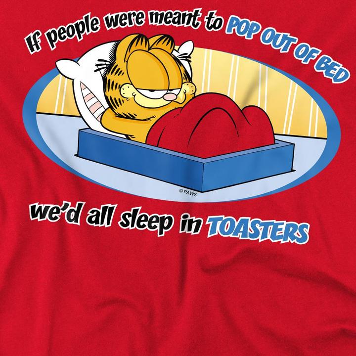 Immagine prodotto Garfield Pop Out Of Bed Maglietta Uomo (4XL)