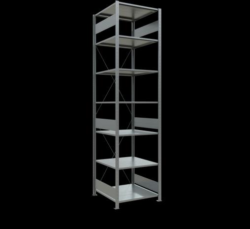 Actual product image Schulte Lagertechnik MULTIplus150 basic racking system with cross braces