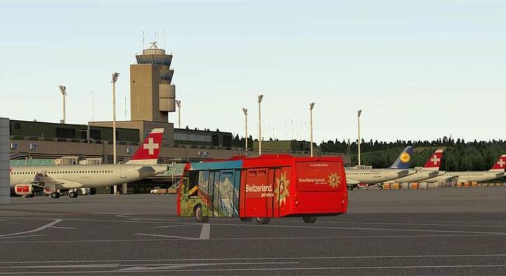 Produktbild Aerosoft Airport Zürich V2.0 für X-Plane 11 (PC, Mac, Multilingual)