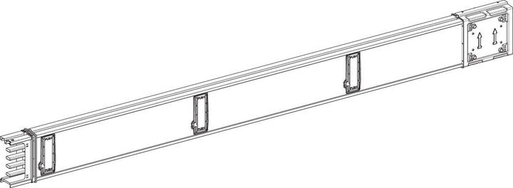 Actual product image Schneider Electric KSA straight element, 250A, 3m, 6outlets KSA250ED4306