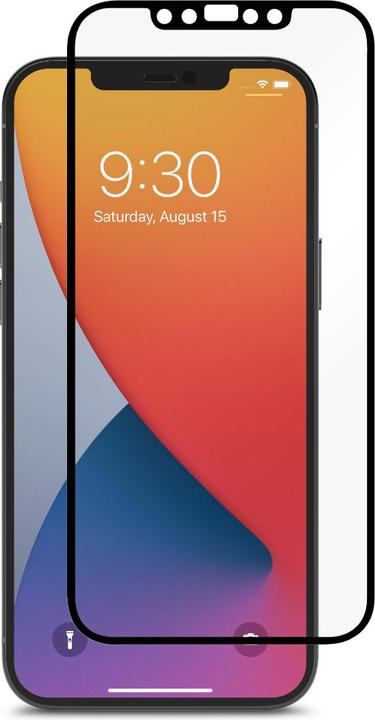 Moshi iVisor AG Anti-glare Screen Protector for iPhone 12 Pro Max (Clear/Matte) - Black (1 Piece, Apple iPhone 12 Pro Max)