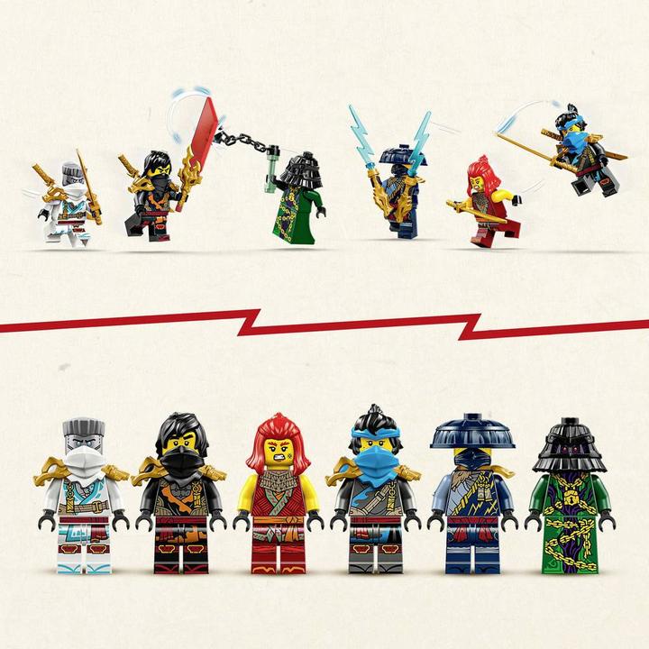 Immagine prodotto LEGO 71848 ® NINJAGO Der Tempel-Flugsegler (71848, LEGO Ninjago)