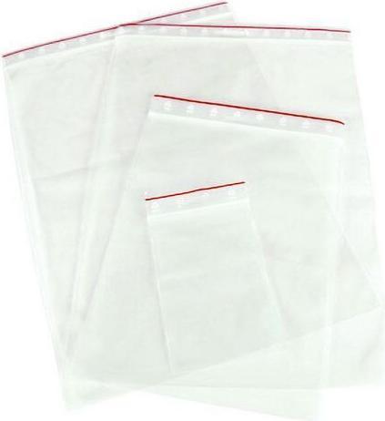 Actual product image Markenlos Resealable bag 150x100mm PP Transparent (100 x)