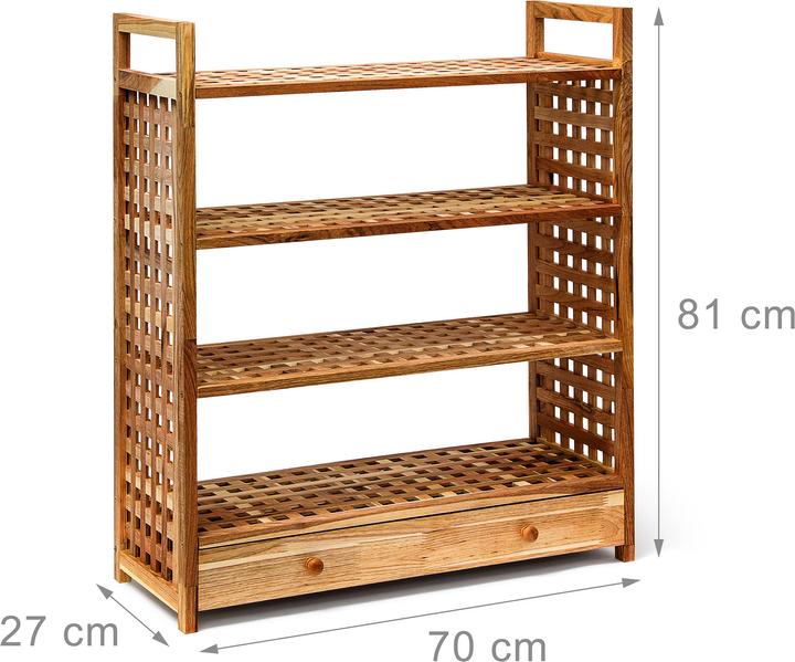 Actual product image Relaxdays Baylee (70 x 27 x 81 cm)