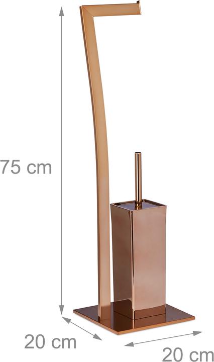 Actual product image Relaxdays WC set