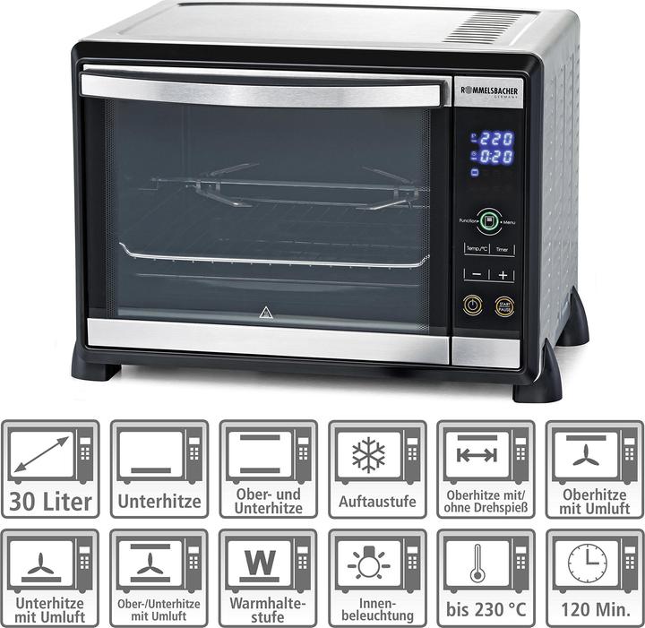 Actual product image Rommelsbacher Bge 1580/E (EU plug)