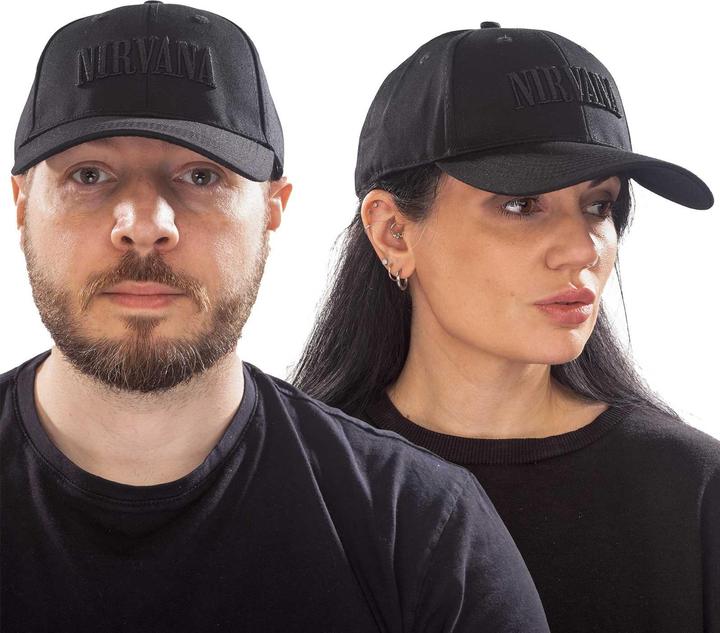 Nirvana Text Logo Baseball Cap