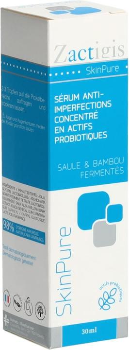 Actual product image Zactigis SkinPure anti-pimple serum with concentrated probiotic active ingredients (30 ml)