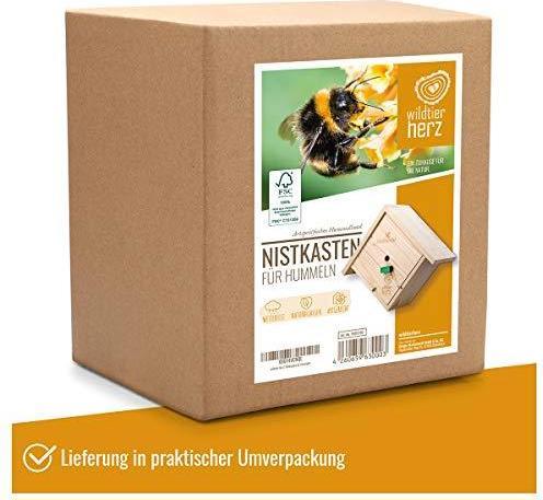 Immagine prodotto Wildtier Herz Bumblebee hotel da appendere (Calabroni)