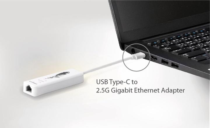Immagine prodotto edimax UE-4307 (USB-C 3.1 Gen 1, RJ45 2.5 Gigabit Ethernet (1x))