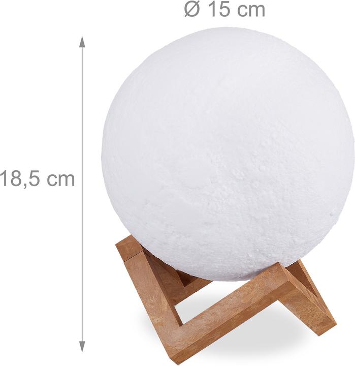 Produktbild Relaxdays Mondlampe (0.15 m)