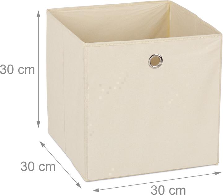 Produktbild Relaxdays Aufbewahrungsbox (30 x 30 x 30 cm, 9 l)