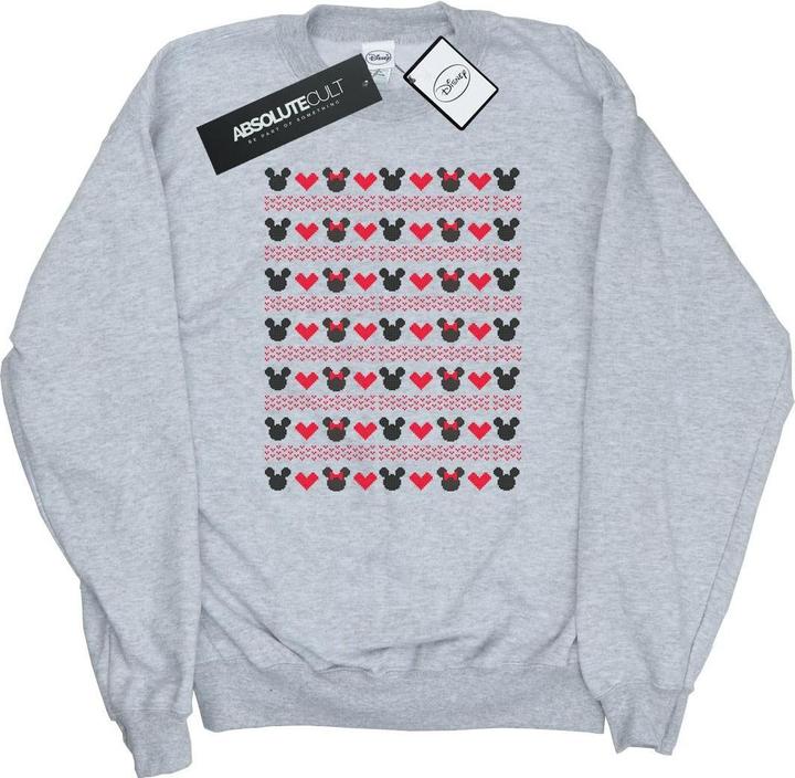 Image du produit Disney - Sweat MICKEY AND MINNIE CHRISTMAS HEARTS - Homme (XL)
