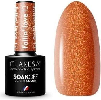 Produktbild Claresa Fallin Love UV-Nagellack 5ml - 12er Pack