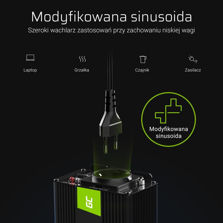 Actual product image GreenCell Power Inverter
