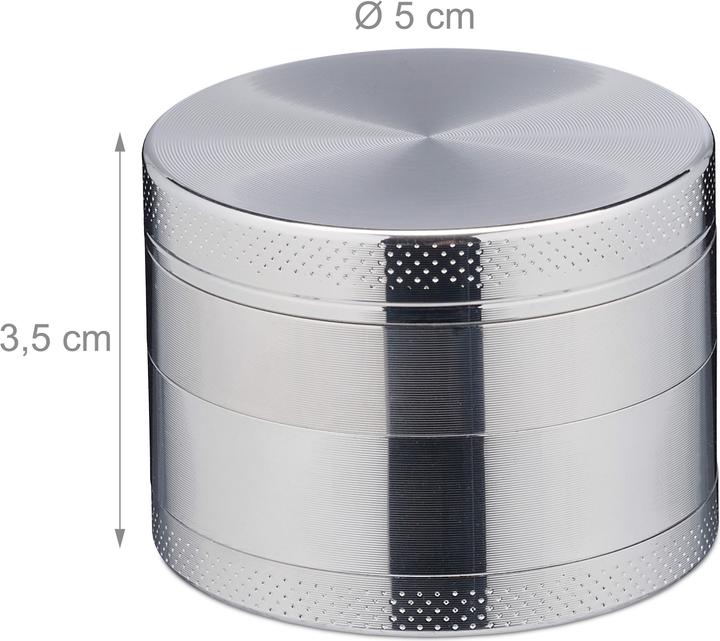 Image du produit Relaxdays Broyeur, 4 parties (Différentes épices)