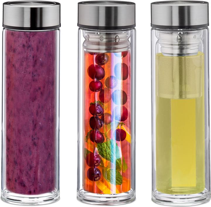 Produktbild Relaxdays Teeflasche (0.45 l)