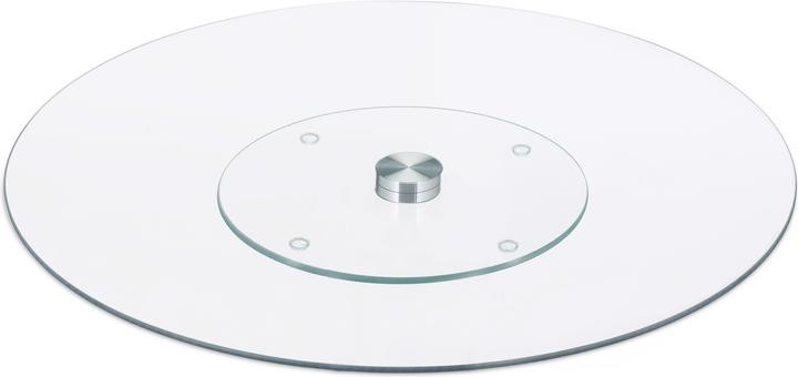 Image du produit Relaxdays Assiette tournante verre