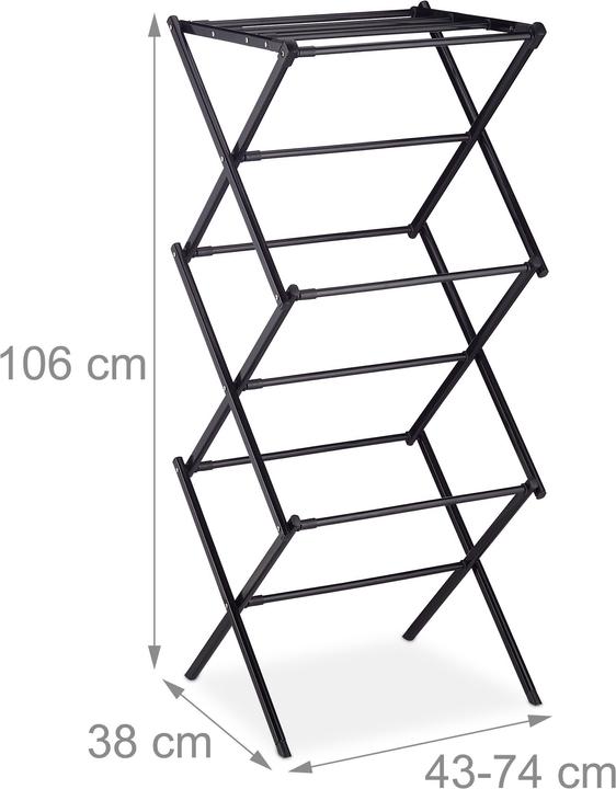 Actual product image Relaxdays Clothes horse (0.38 m)