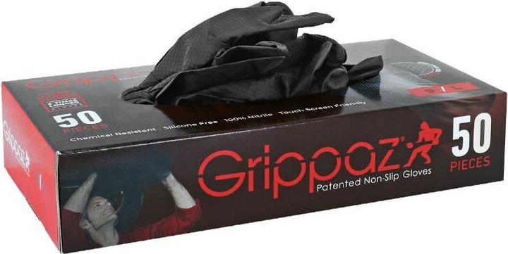 Actual product image Grippaz Nitrilov 246 Juodas 50 BL (L)
