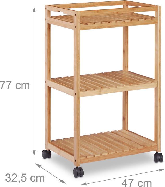 Produktbild Relaxdays Servierwagen