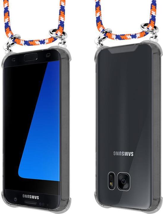Produktbild Cadorabo TPU Handy Kette SILBER Cover